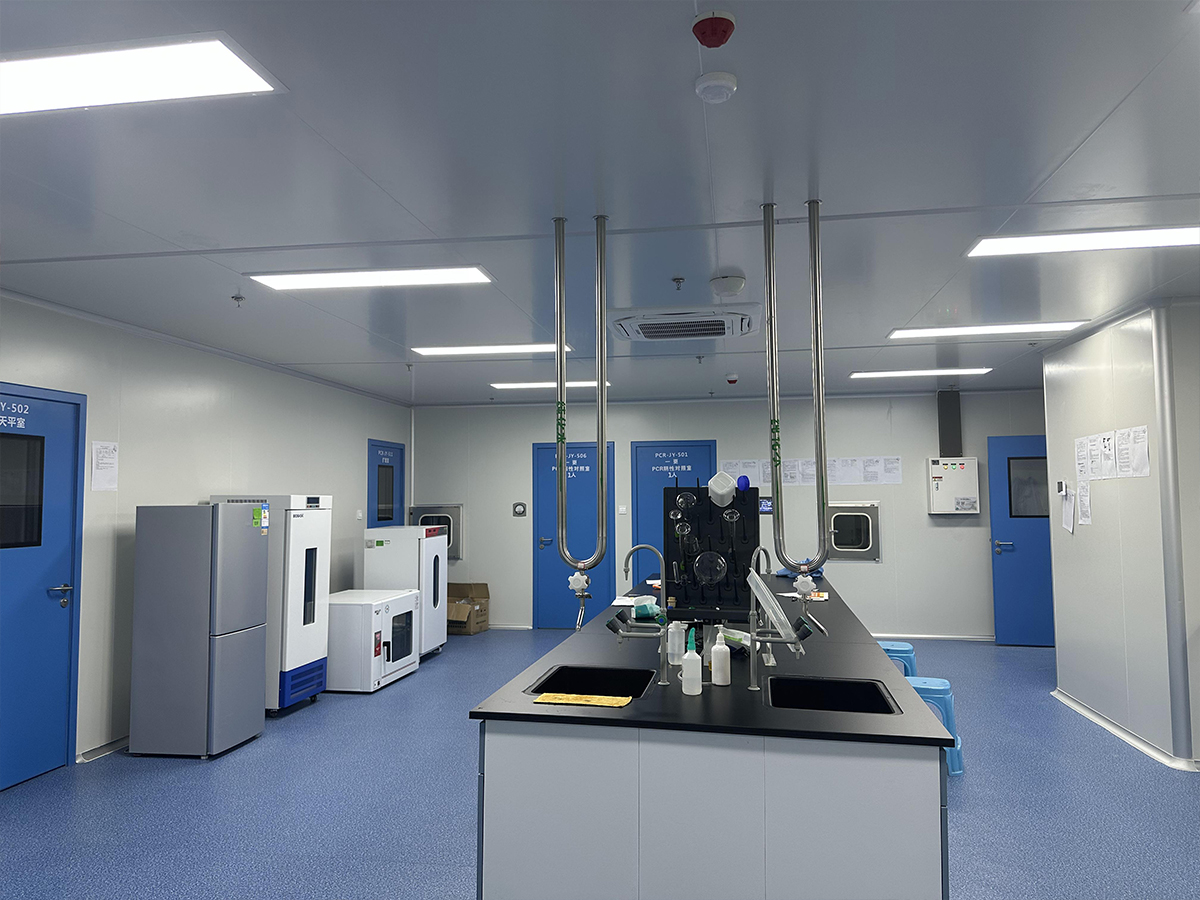 合肥深蓝生产厂房保健食品洁净车间设计与施工工程